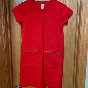 Crewcuts Red Shift Dress Size 14